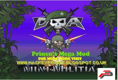 [UPDATED]Mini Militia 2.2.86 Mega Mod +1 SHOT .